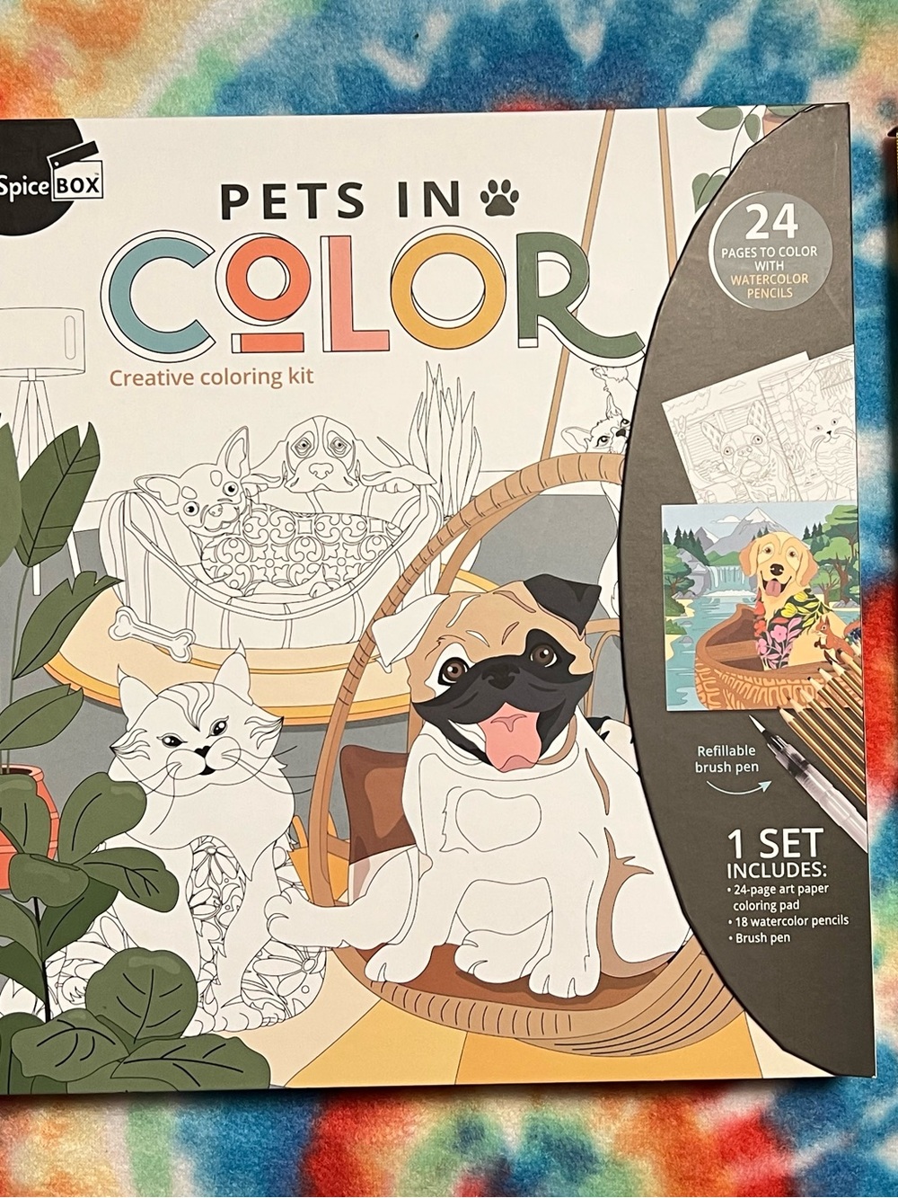 Pets in Color Creative Coloring Kit - Multicolor - Picture 10 of 12